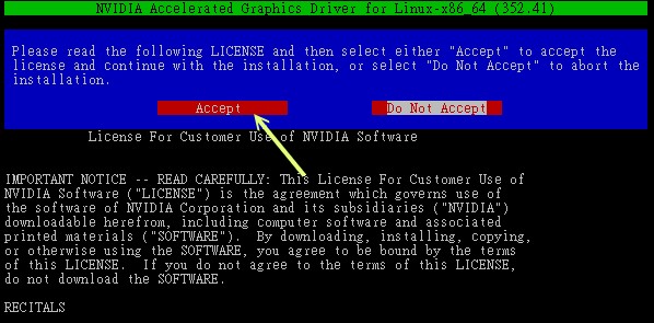 Nvidia 官網驅動程式相關設定畫面示意