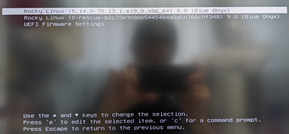 第一次開機設定 UEFI 之後 第一次開機設定 UEFI 之後