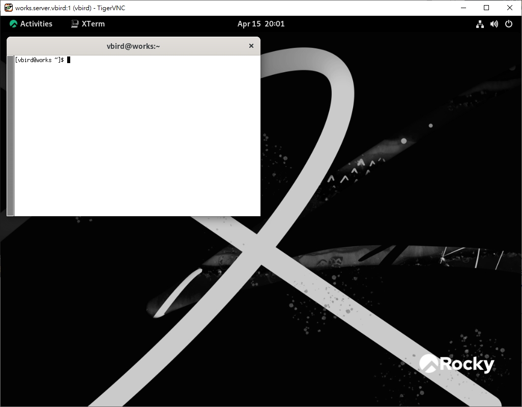 圖 10.3.3-1、連線到 VNC 的示意圖 圖 10.3.3-1、連線到 VNC 的示意圖